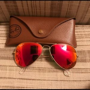 Polarized aviator ray bans